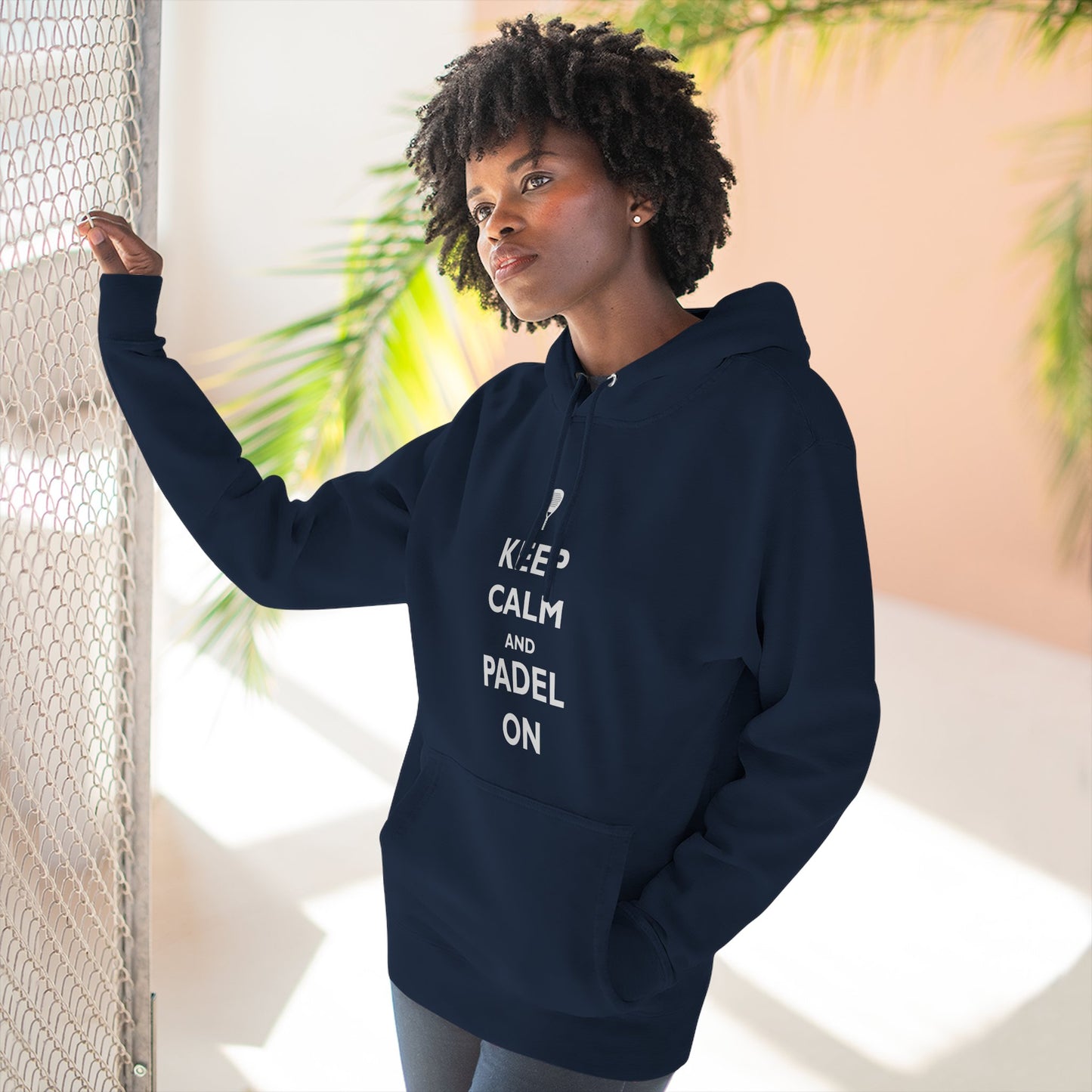 Keep Calm and Padel On Hoodie