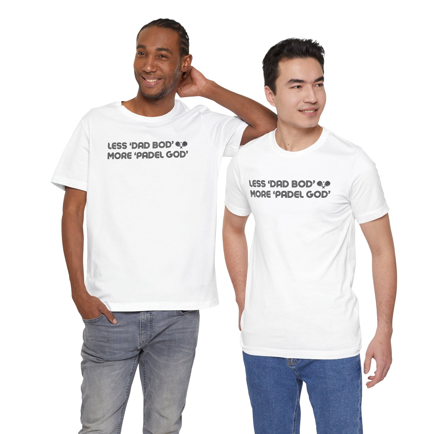 Less Dad Bod Padel T-Shirt
