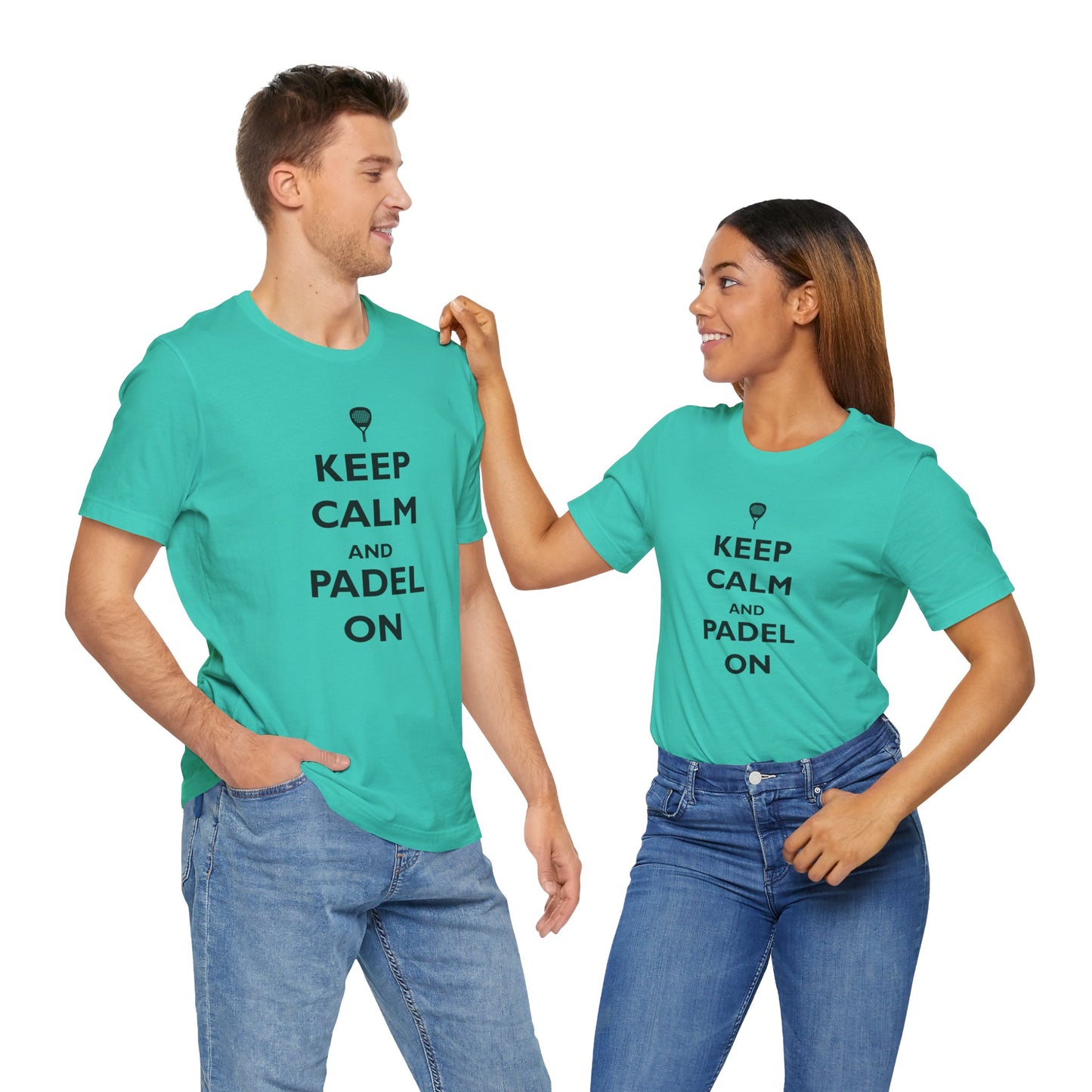 Keep Calm and Padel On T-Shirt