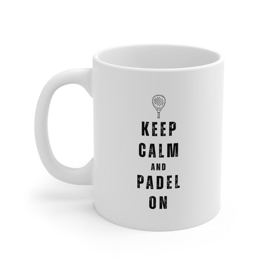 Keep Calm Padel Mug