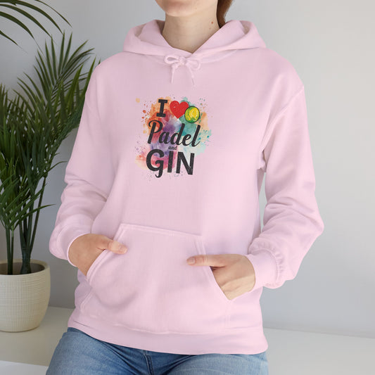 I Love Padle and Gin Hoodie