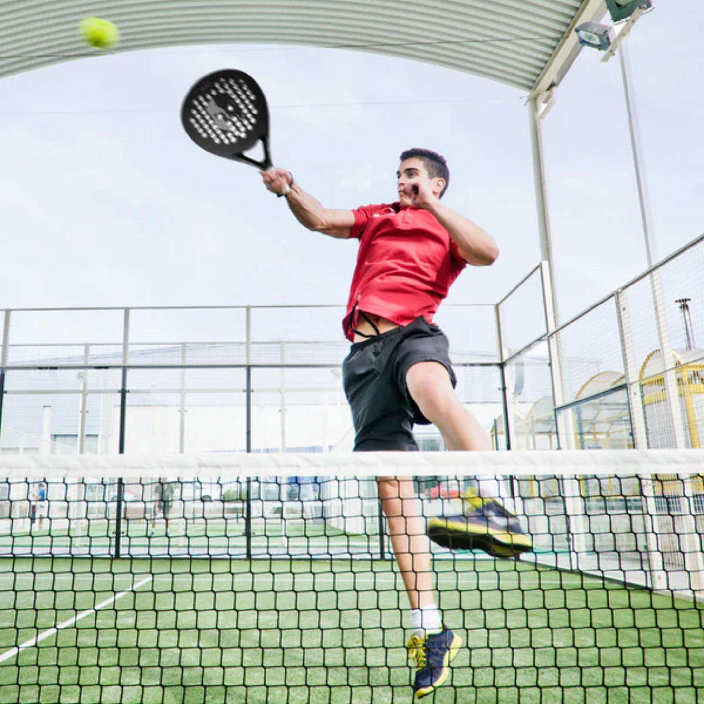 Ianoni PR670 Carbon Fibre PADEL RACKET - Black